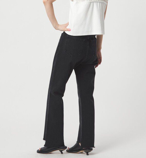 EMMEL REFINES「＜EMMEL REFINES＞EM カットオフ スキニー デニムパンツ」|デニム|