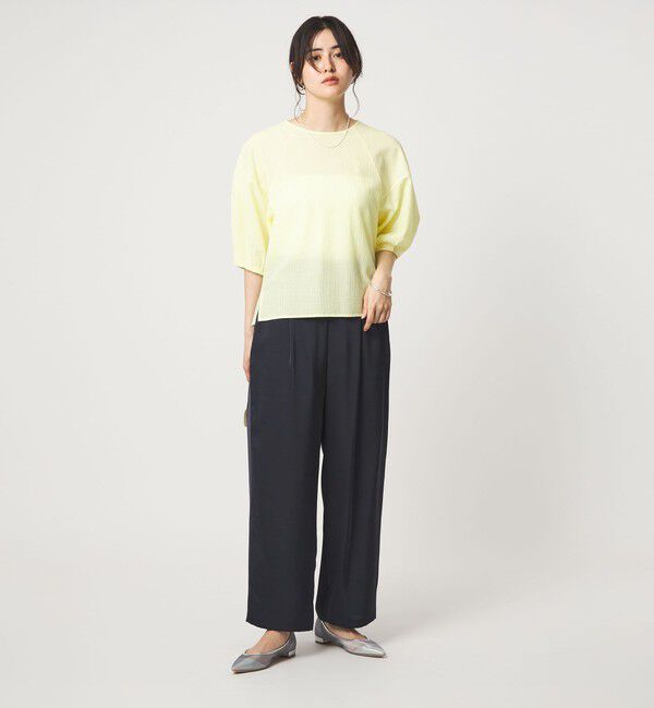UNITED ARROWS green label relaxing「サテン パンツ」|その他|
