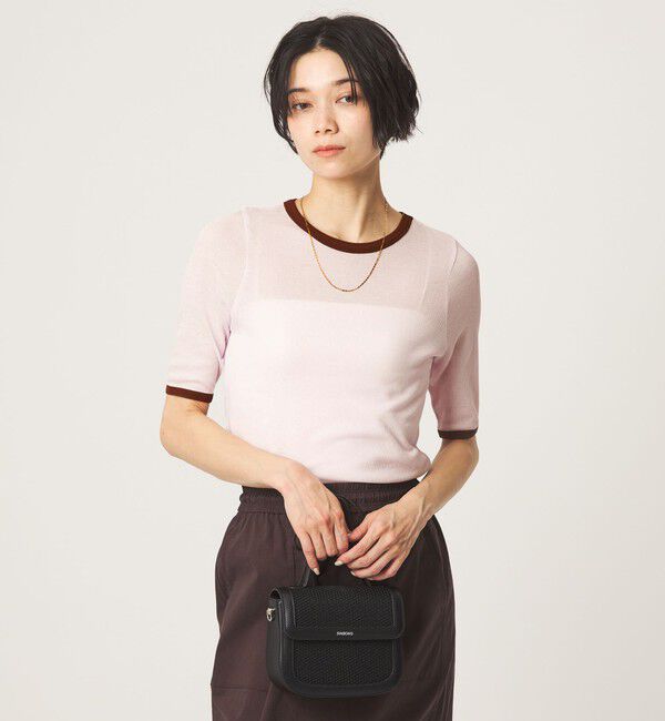 UNITED ARROWS green label relaxing「シアー リンガー Tシャツ」|Tシャツ・カットソー|