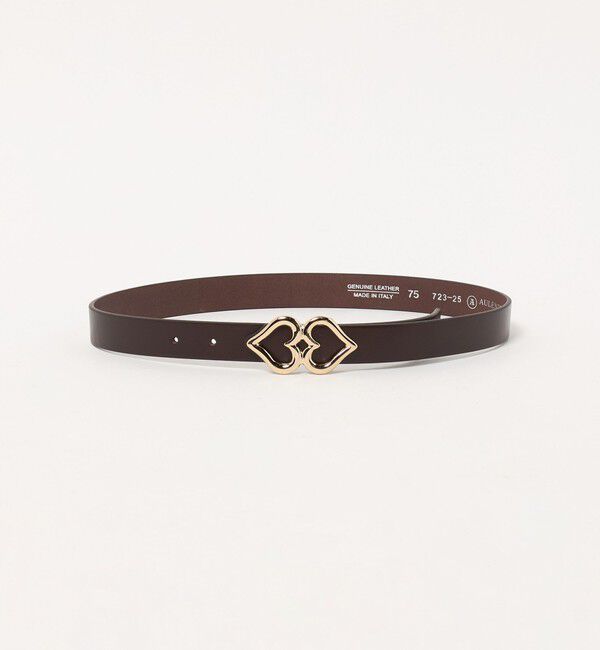 BEAUTY&YOUTH UNITED ARROWS「＜AULENTTI＞ダブルハート ベルト」|ベルト|DK.BROWN