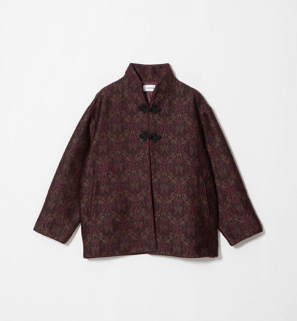 BEAUTY&YOUTH UNITED ARROWS「チャイナボタン ジャガード ブルゾン」|その他|DK.BROWN