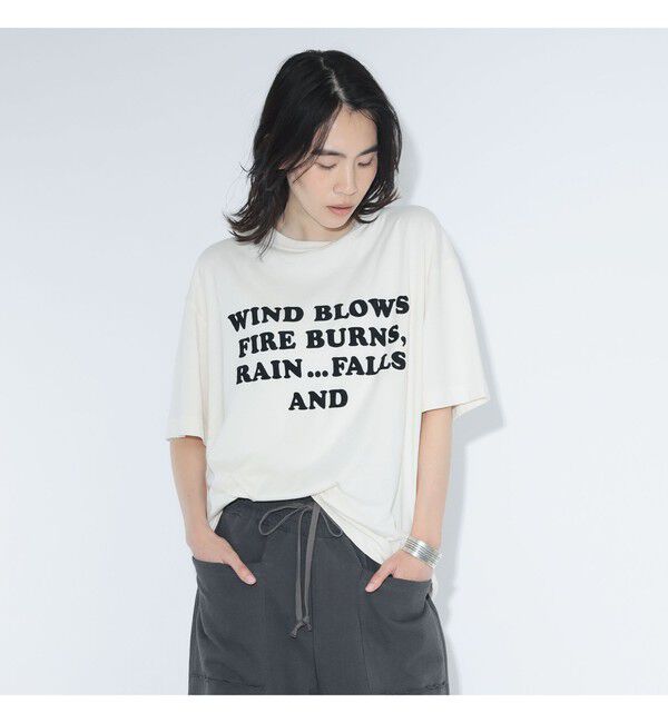 BEAMSBOY「【別注】HEAR MY NAME &times; maturely / メモラブル プリント Tシャツ」|Tシャツ・カットソー|