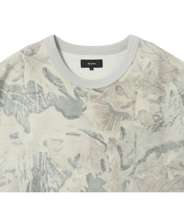 BEAMS「カモフラージュ プリント Tシャツ【ベーシックフィット】」|Tシャツ・カットソー|