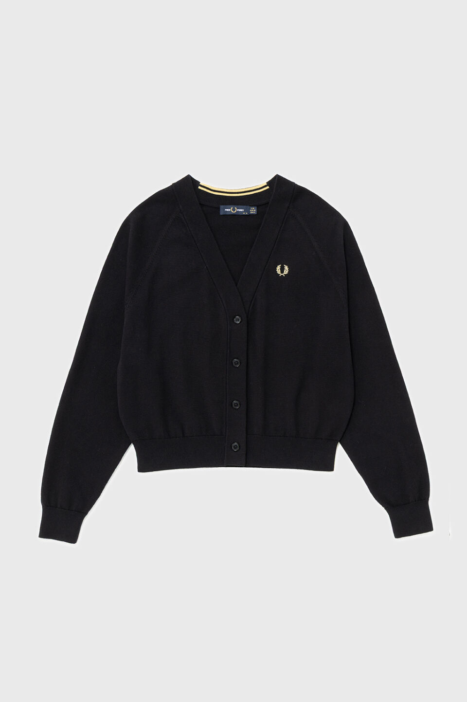 FRED PERRY 「V-Neck Cardigan／Vネックカーディガン」|カーディガン|