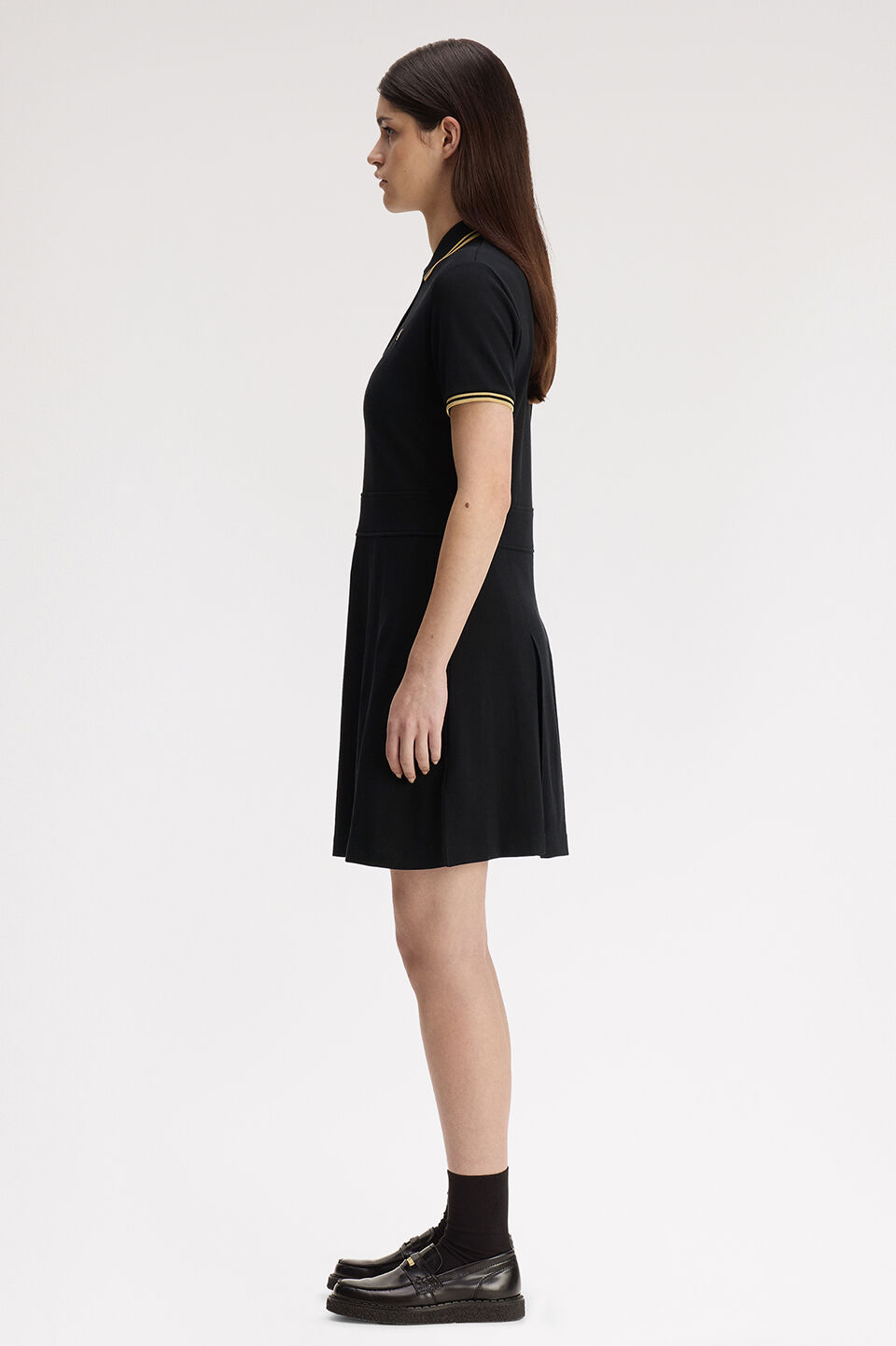 FRED PERRY 「Tipped Pleated Tennis Dress／ティップラインプリーツテニスワンピース」|ワンピース|