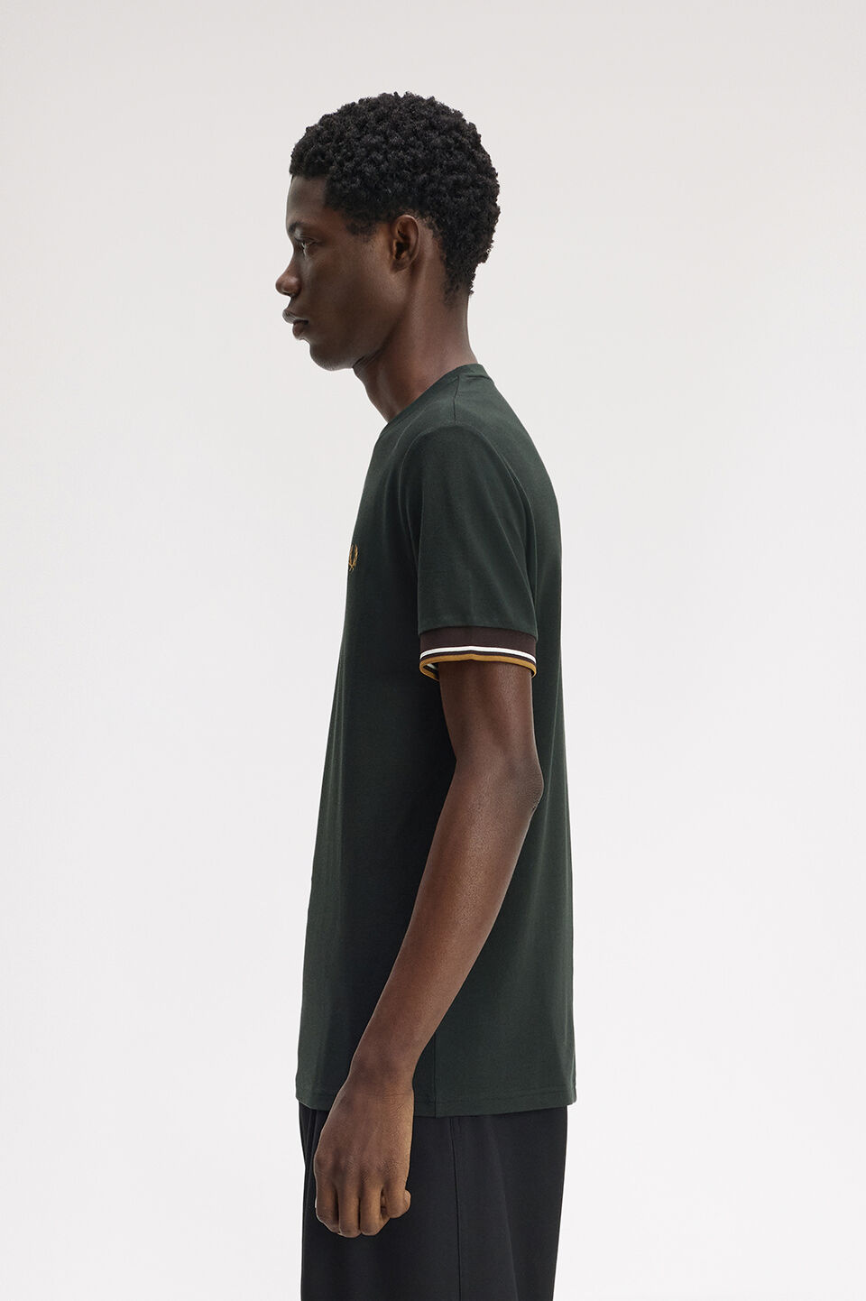 FRED PERRY 「FRED PERRY／Twin Tipped Cuff T-Shirt／ツインティップカフスTシャツ」|Tシャツ・カットソー|
