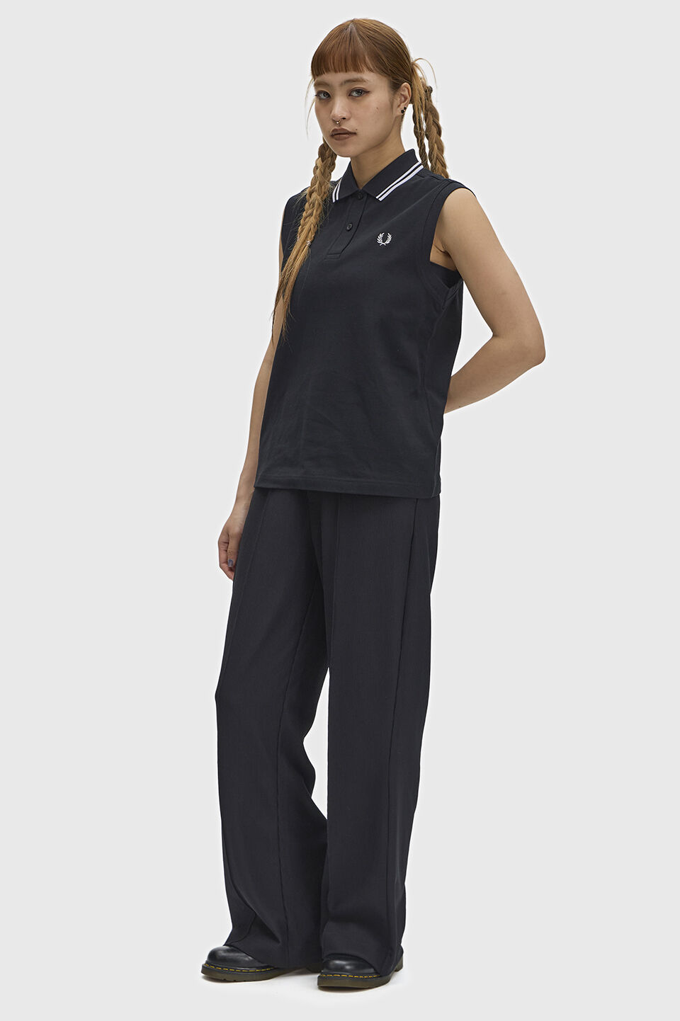 FRED PERRY 「The Fred Perry Shirt G7200／フレッドペリーノースリーブポロシャツ G7200」|Tシャツ・カットソー|
