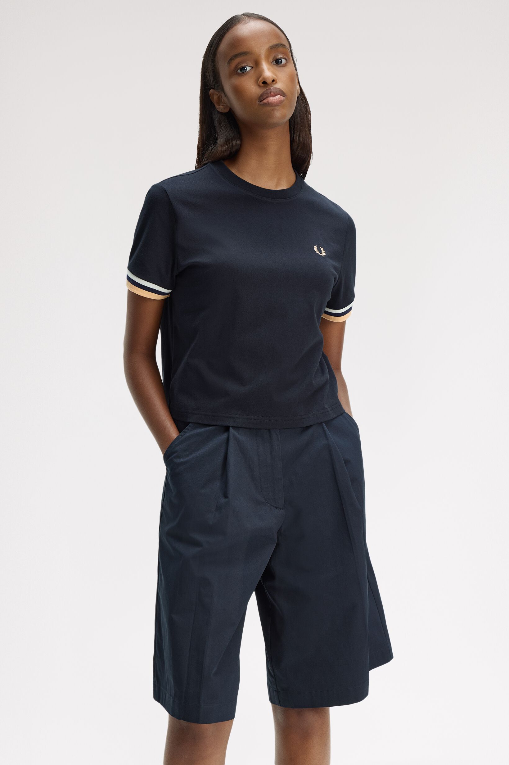FRED PERRY 「Bold Tipped T-Shirt／ボールドティップラインTシャツ」|Tシャツ・カットソー|