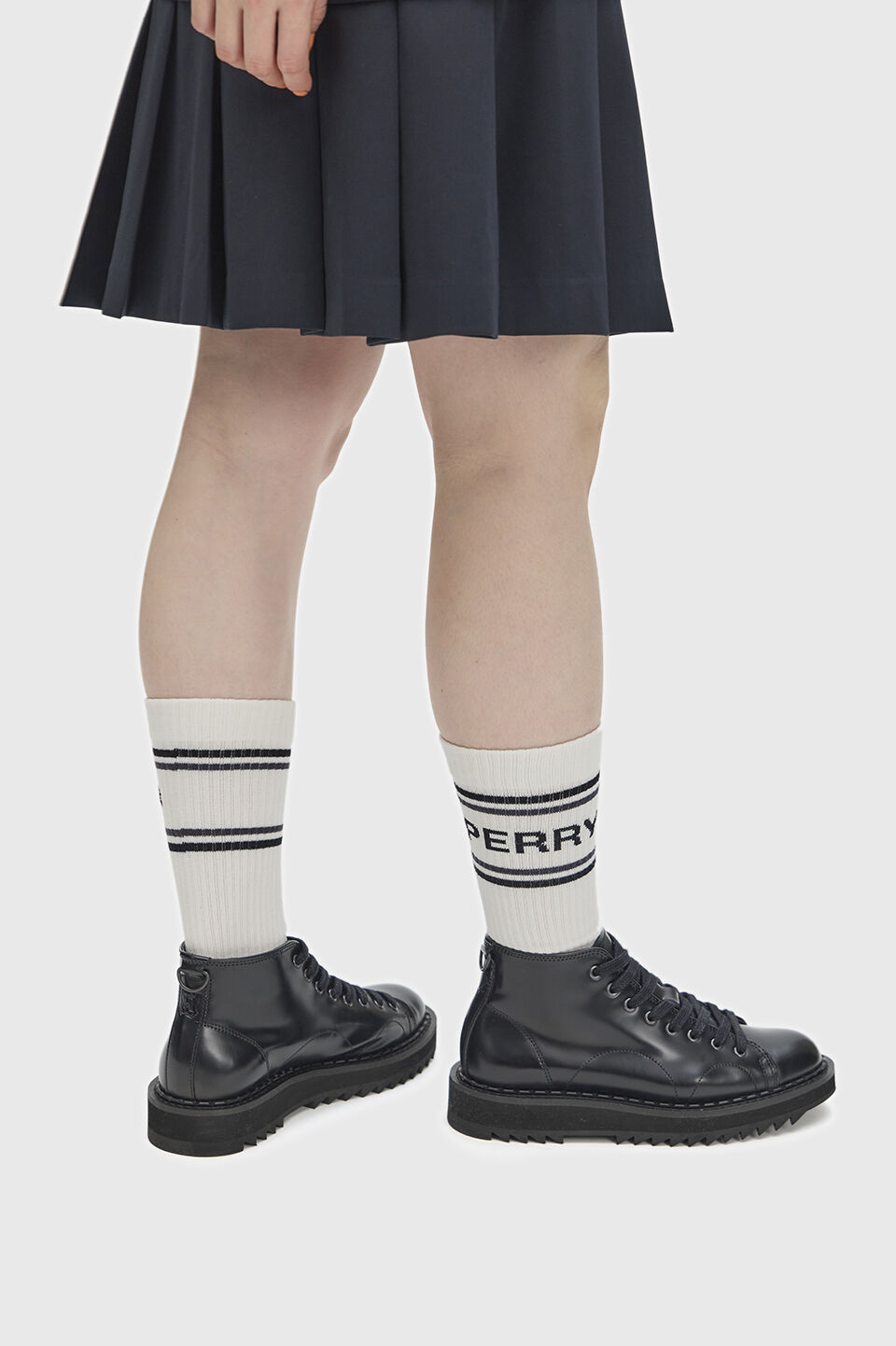 FRED PERRY 「George Cox X Fred Perry Monkey Boot Leather／ジョージコックス&times;フレッドペリー レザーモンキーブーツ」|ショートブーツ|