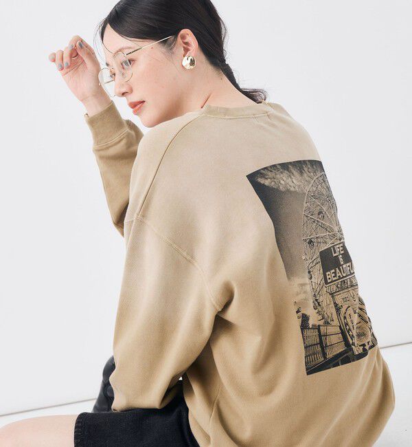 NOLLEY'S「【GULF COAST SPORTSWEAR/ガルフ コースト スポーツウェア】別注フォトプリントスウェット」|スウェット・ジャージ|