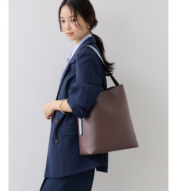 VIS「【新色追加】【A4収納】リバーシブルハンドルワンショルダーバッグ」|トートバッグ|