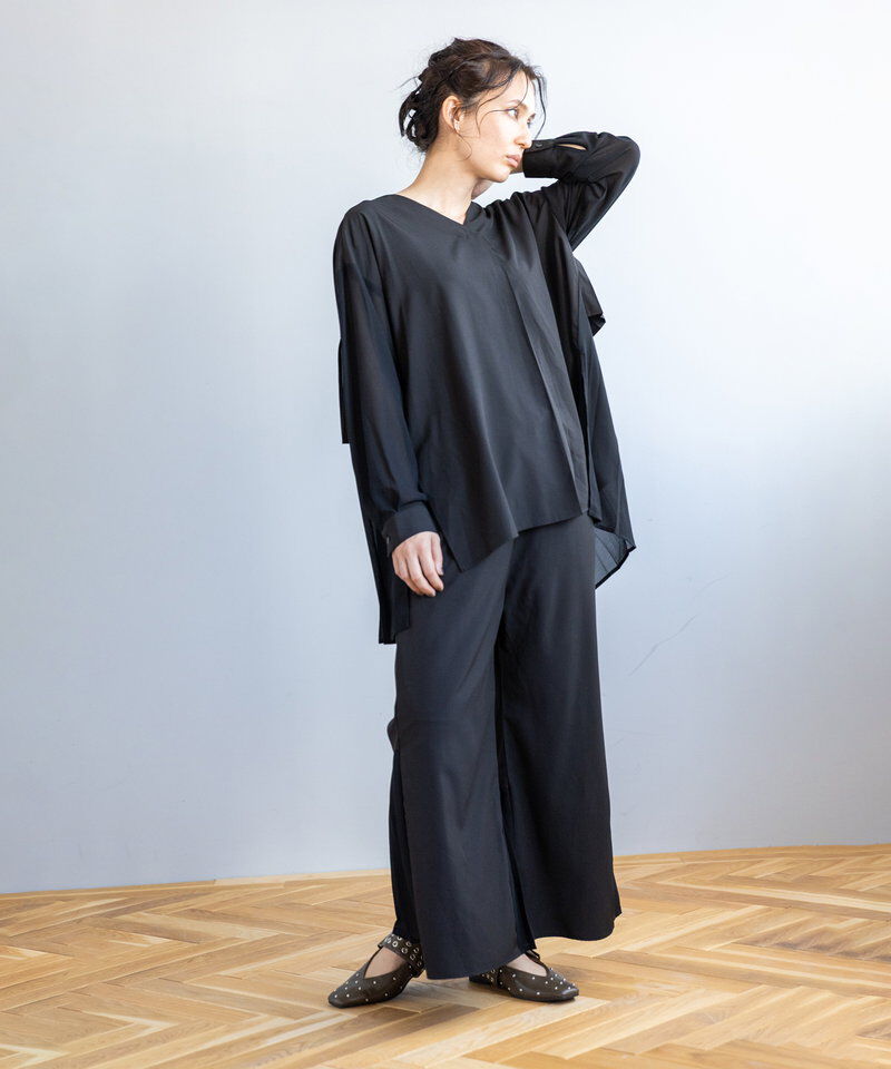  「バックプリーツヘムパンツ」|その他|