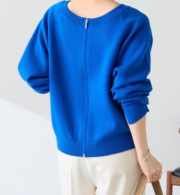  「【人気シリーズ/９色展開】スウェットライク2WAY ニット」|ニット・セーター|
