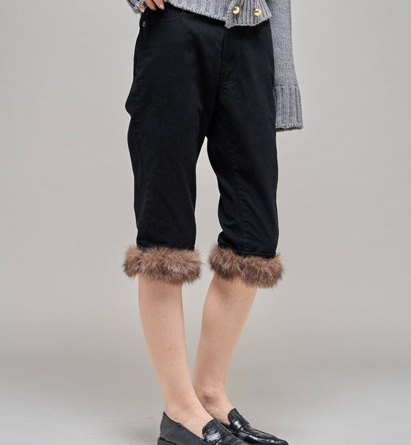  「【26AW LOOK掲載品番】2wayラギッドファーカプリ」|デニム|