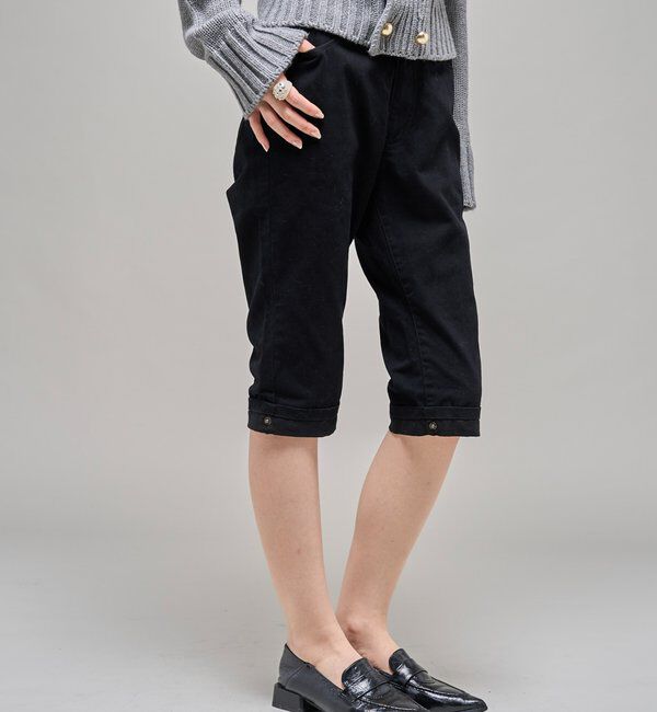  「【26AW LOOK掲載品番】2wayラギッドファーカプリ」|デニム|