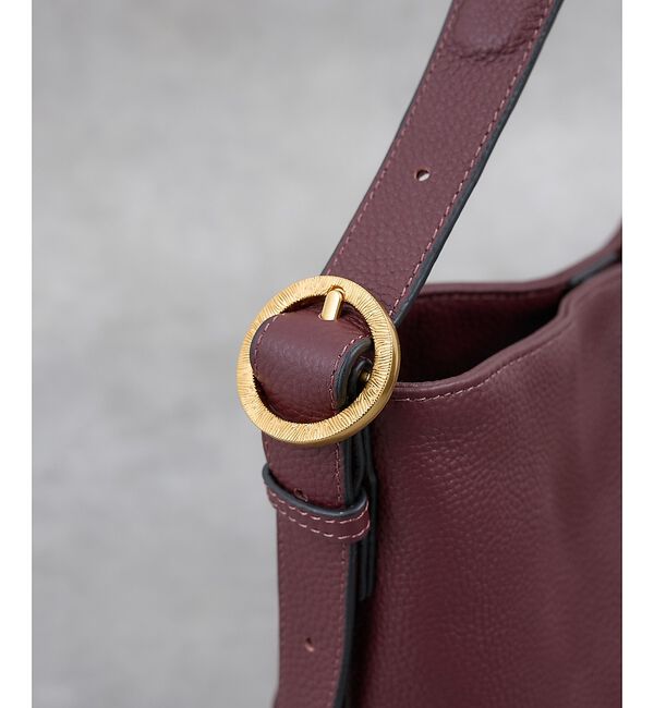 collex「【WEB限定】【Beau're/ヴュレ】Design Buckle Bucket」|ショルダー・メッセンジャー|