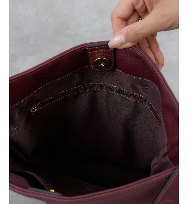 collex「【WEB限定】【Beau're/ヴュレ】Design Buckle Bucket」|ショルダー・メッセンジャー|