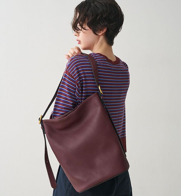 collex「【WEB限定】【Beau're/ヴュレ】Design Buckle Bucket」|ショルダー・メッセンジャー|