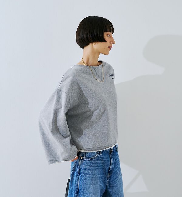 Rouge vif「【IRONING/アイロニング】ロゴショート丈スウェット/スエット logo a」|スウェット・ジャージ|