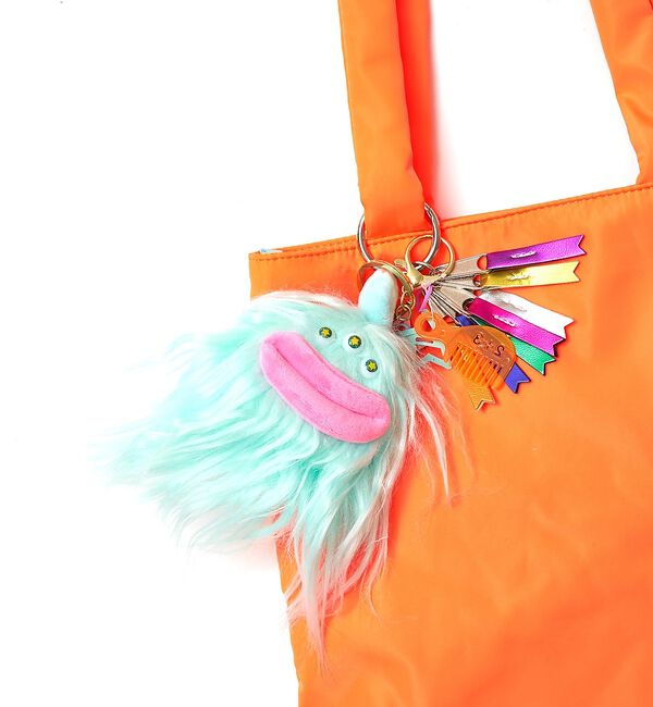 NOMINE「【cheek】neon monster tote ネオンモンスター フラット ト」|トートバッグ|