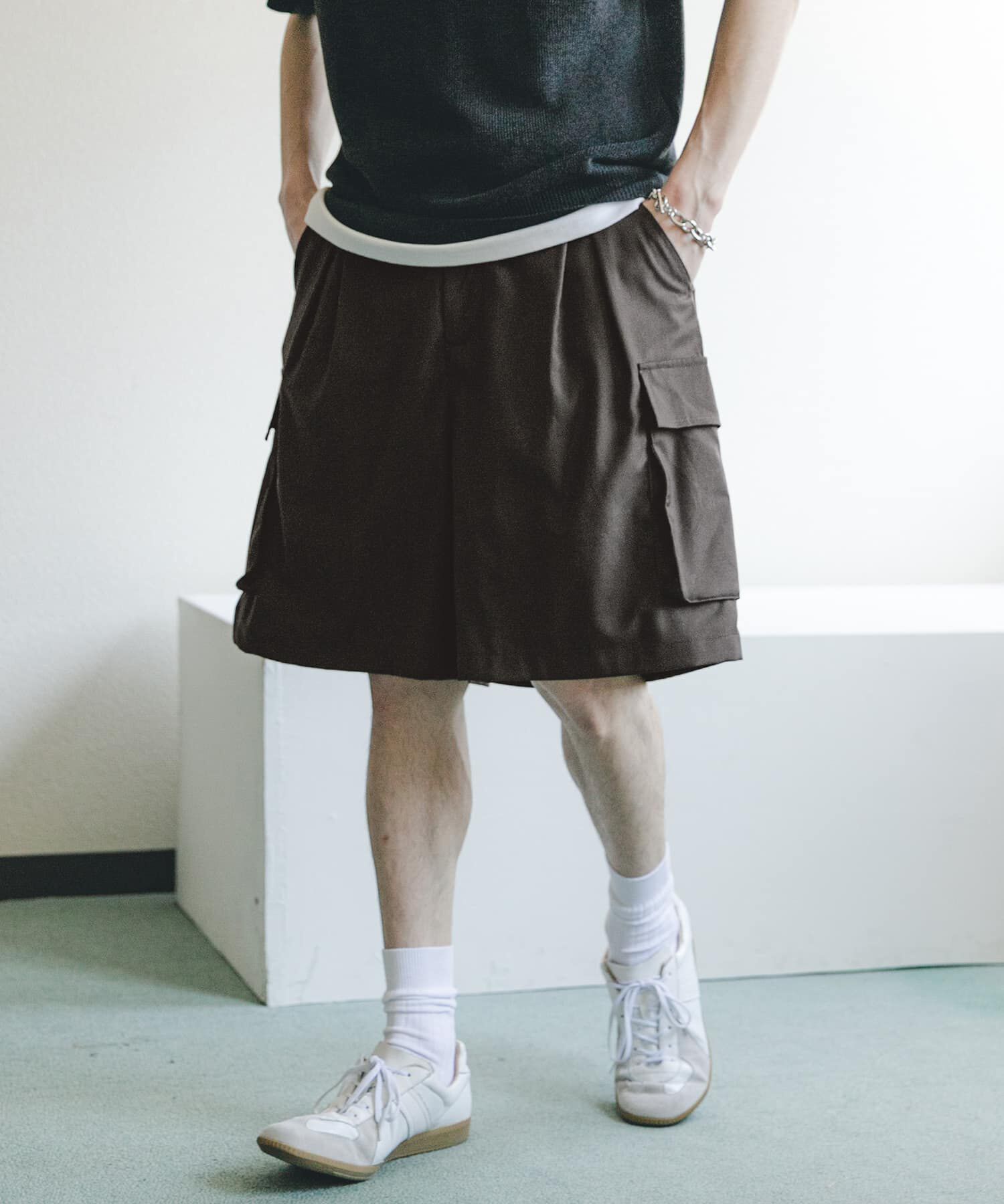 SENSE OF PLACE by URBAN RESEARCH「ワイドカーゴショートパンツ」|その他|