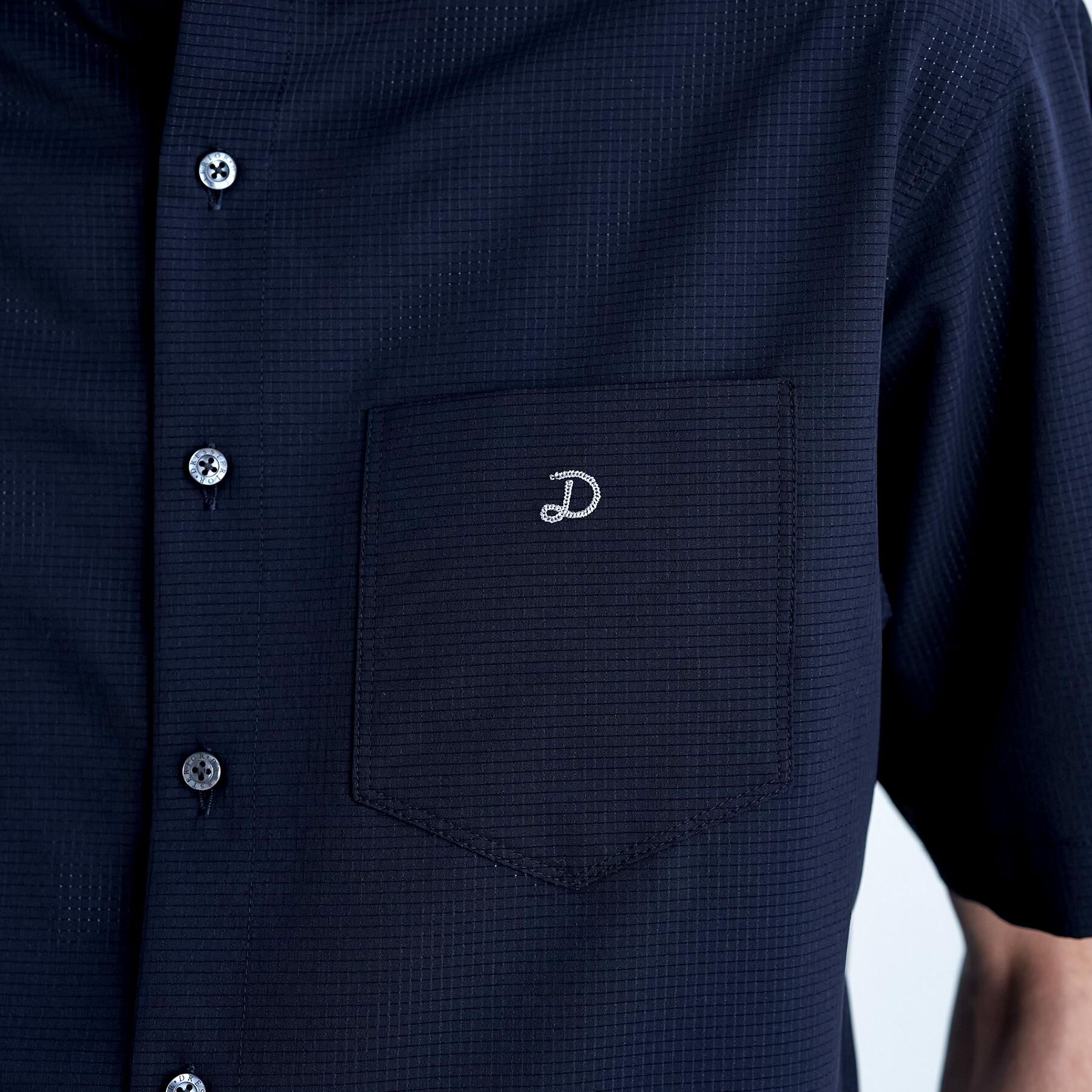 DRESSTERIOR「【セットアップ可/速乾/防しわ】COOL DOTS ショートスリーブシャツ」|シャツ・ブラウス|