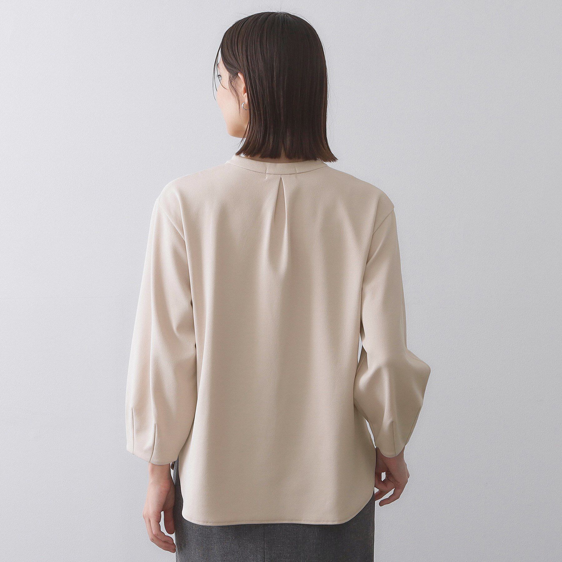 OPAQUE.CLIP「スキッパートップス【吸水速乾／UVケア／洗濯機OK】」|Tシャツ・カットソー|