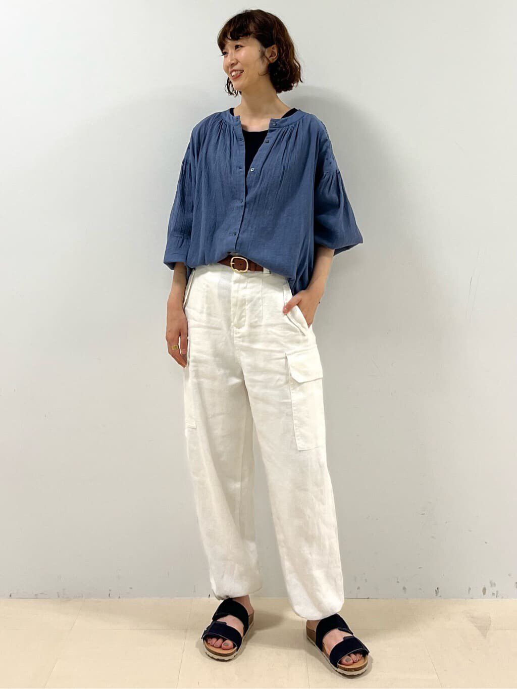  「◆オーガニックコットンフライスタンクトップ」|Tシャツ・カットソー|