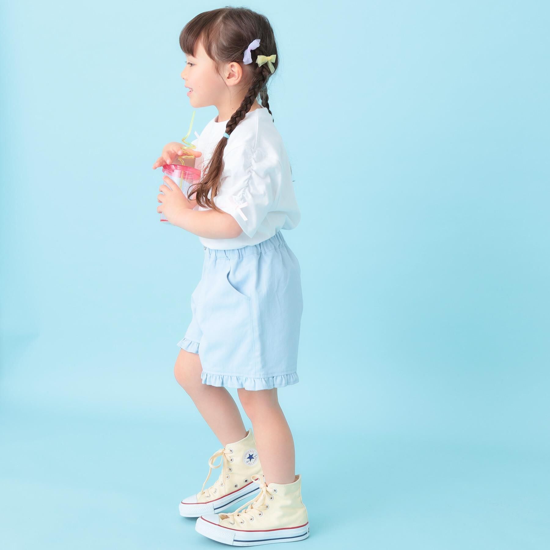 SHOO･LA･RUE「【100-150cm】カップケーキフレークTシャツ」|Tシャツ・カットソー|
