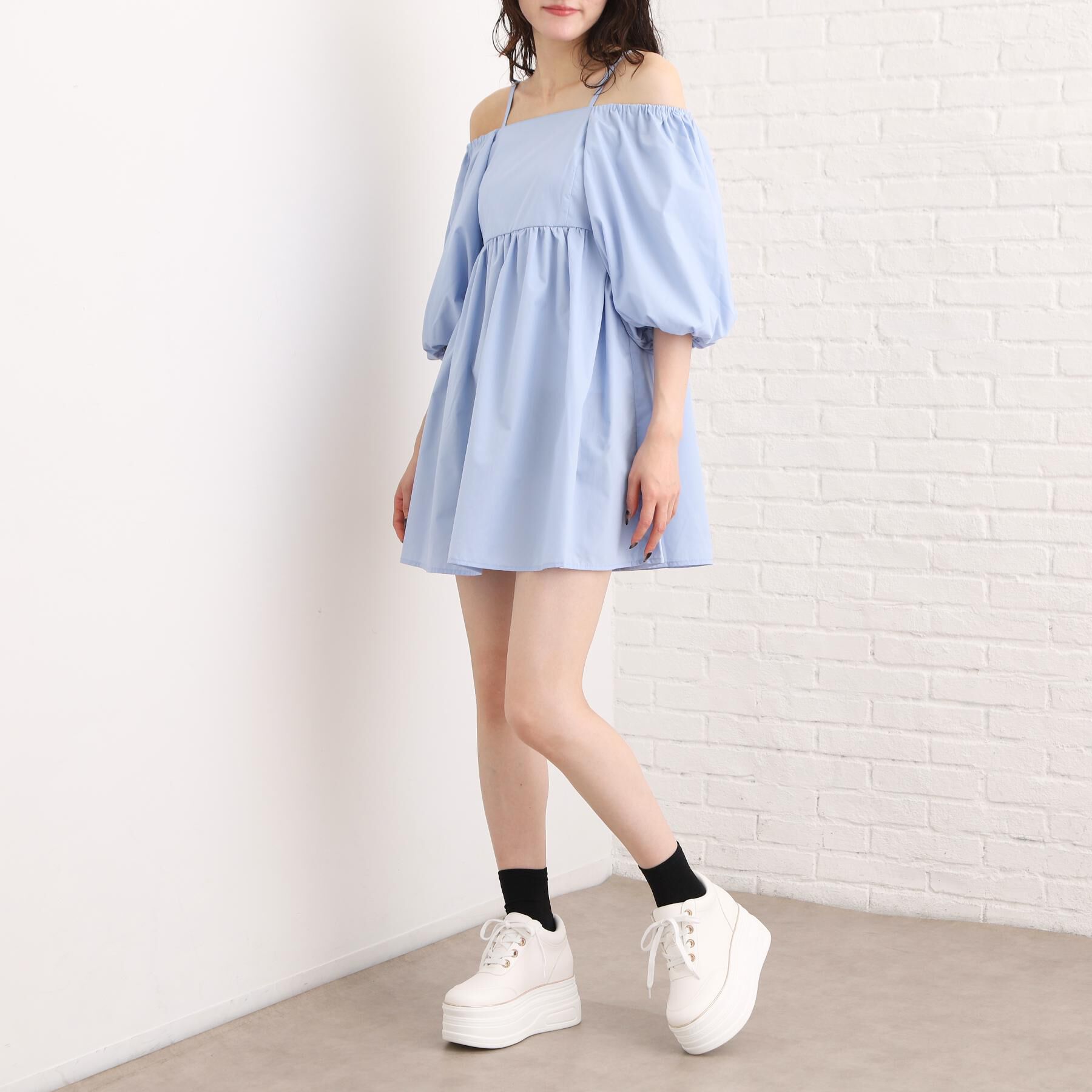 ESPERANZA「ゴールドライン厚底フラットスニーカー」|スニーカー|