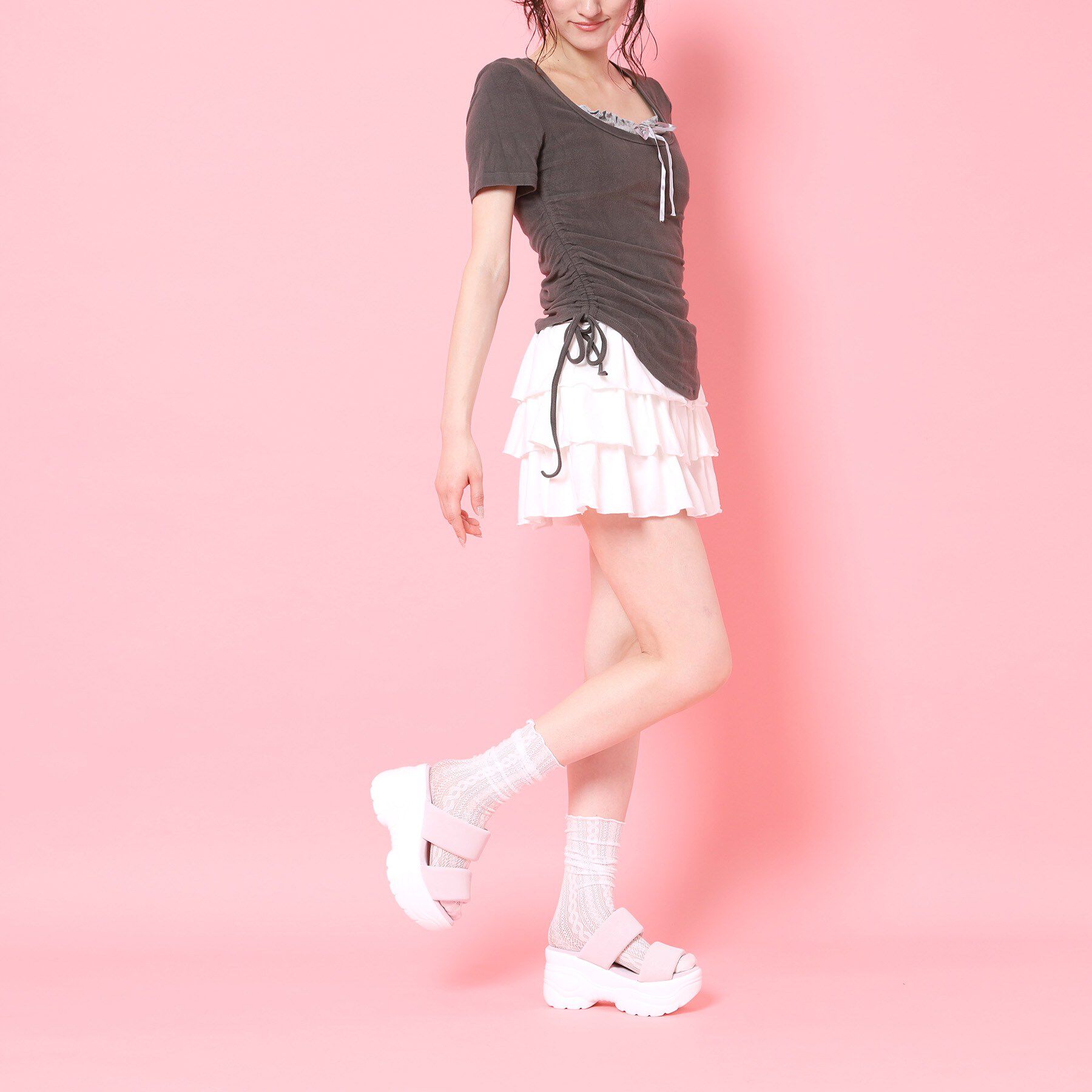 csT&P「厚底ぷくぷくサンダル」|サンダル|