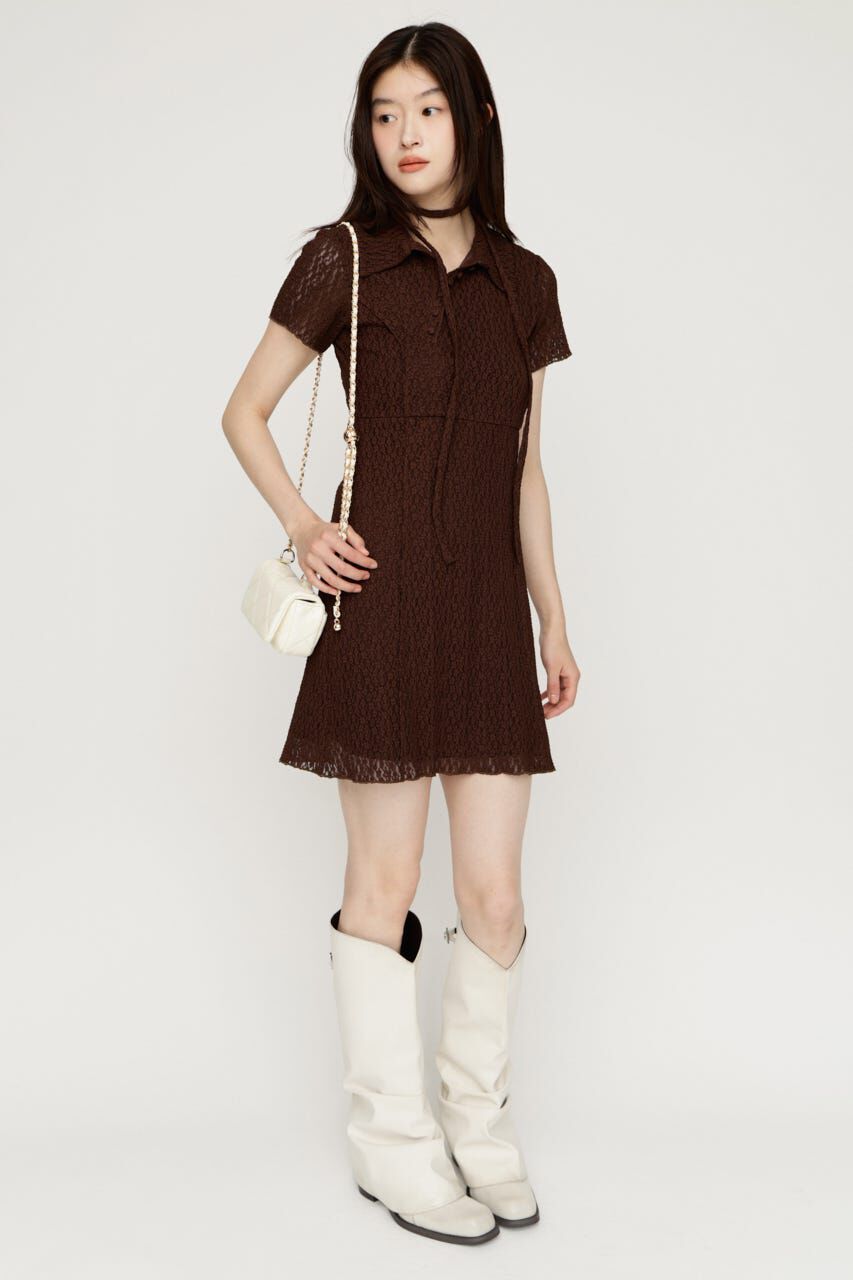 SLY「CUT JQ SHORT ワンピース」|ワンピース|