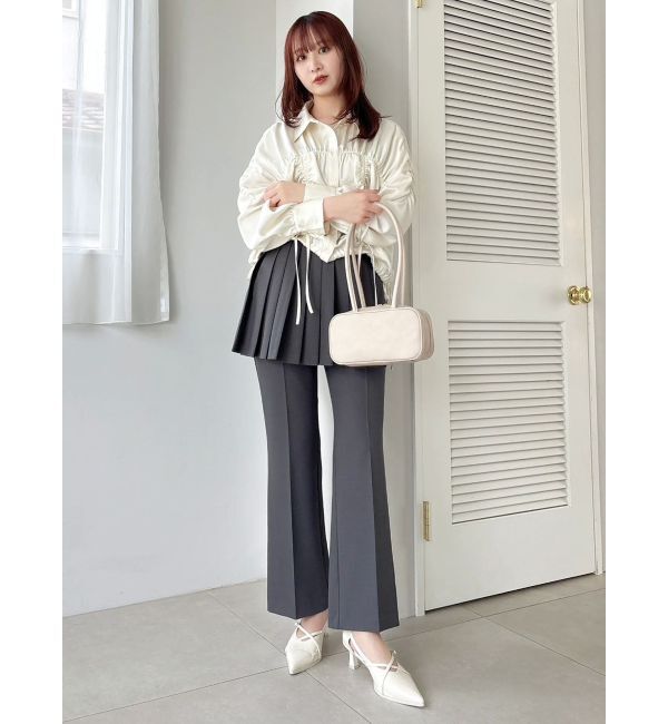 dazzlin「2WAYレイヤードスカートパンツ」|その他|