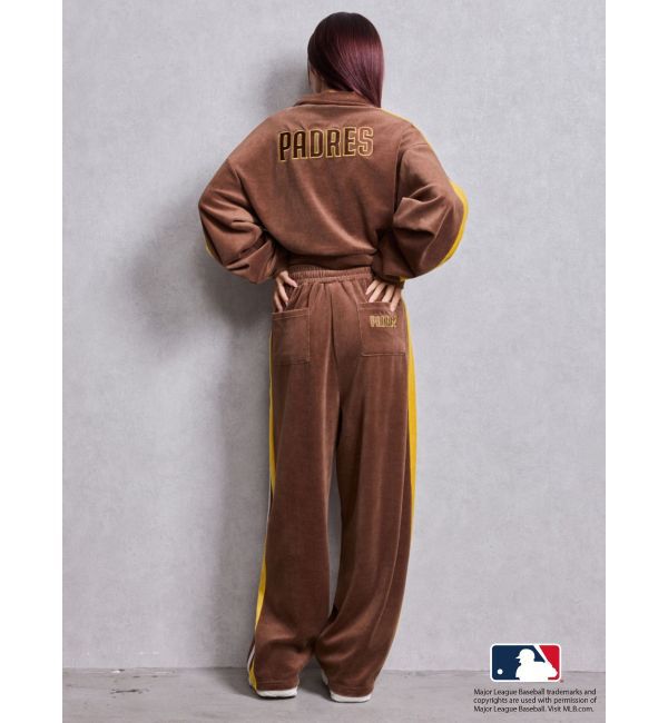 GYDA「GYDA［MLB］2ラインハーフZIPショートトップス」|Tシャツ・カットソー|