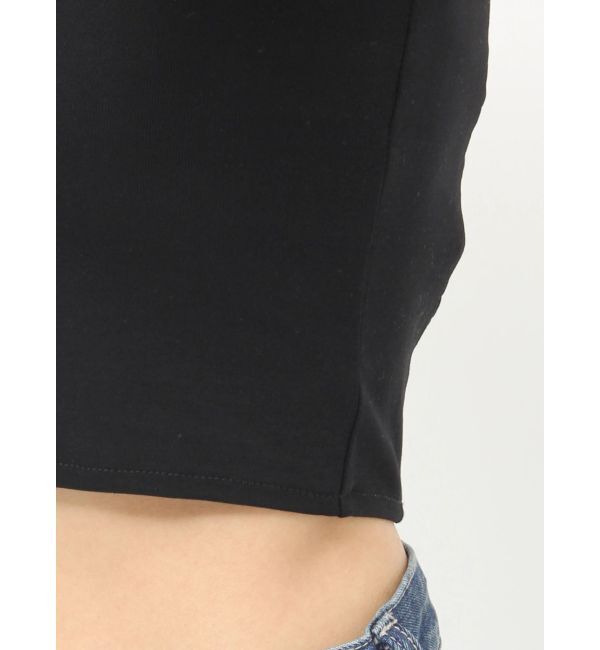 GYDA「Gyda bijouサイドラインオフショルショートTOPS」|Tシャツ・カットソー|