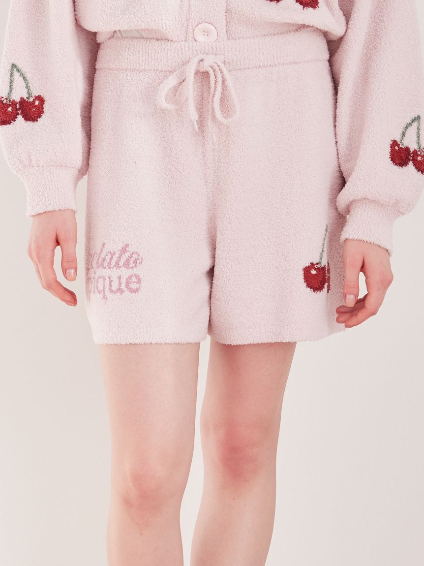 gelato pique「【ONLINE限定カラーあり】ベビモコチェリージャガードショートパンツ」|ルームウェア|