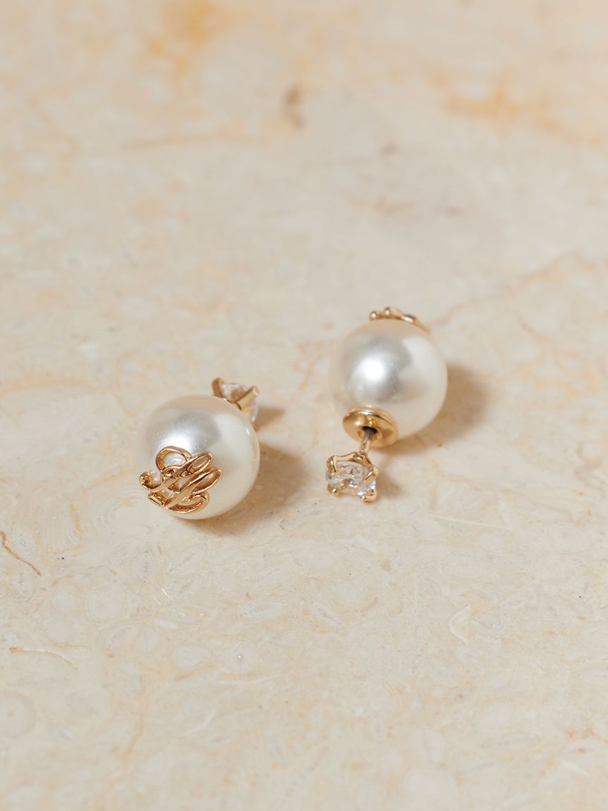 SNIDEL「パールビーズバリエピアス」|ピアス|A