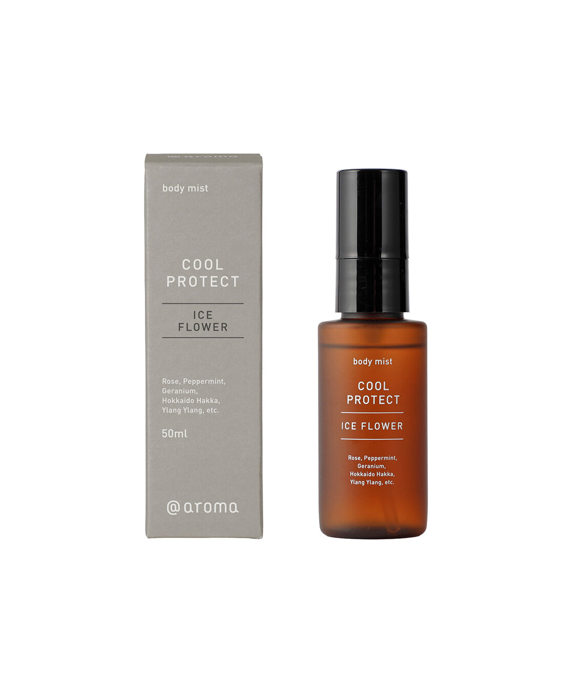 アットアロマ「【夏限定】 ボディミスト アイスフラワー 50ml」|アロマ・ルームフレグランス|ピンク