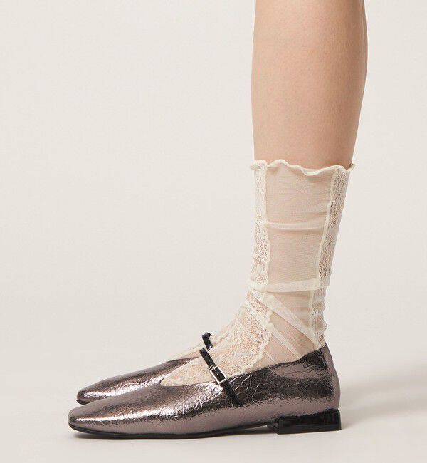 ODETTE E ODILE「＜SY＞レース ファッション ソックス」|ソックス|