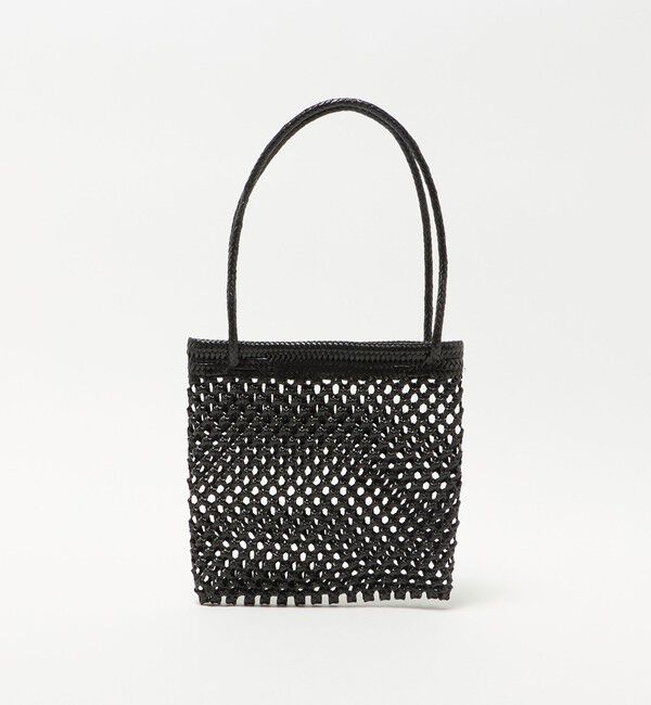 ODETTE E ODILE「＜Diminutivo＞スカシアミメッシュ M」|かごバッグ|