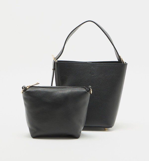 ODETTE E ODILE「＜AULENTTI＞BucketBag withP」|ショルダー・メッセンジャー|BLACK