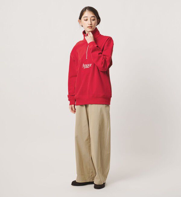 UNITED ARROWS「【別注】＜NOMADIS＞ハーフジップ スウェット ‐united LOVE project 2026」|スウェット・ジャージ|