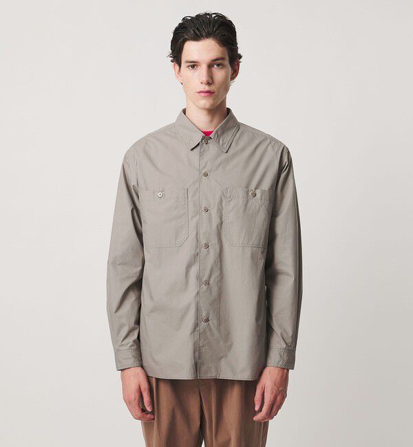 UNITED ARROWS「シオタ ダブルポケット オーバーシャツ「 SLOW &　」」|シャツ・ブラウス|