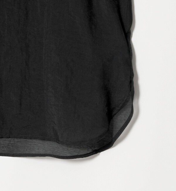 UNITED ARROWS「【別注】＜dahl&rsquo;ia＞フリル ドレープ ブラウス」|シャツ・ブラウス|