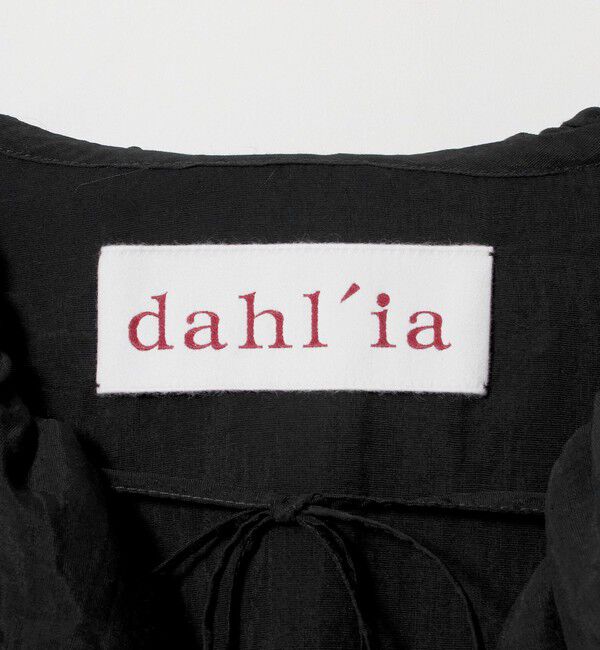 UNITED ARROWS「【別注】＜dahl&rsquo;ia＞フリル ドレープ ブラウス」|シャツ・ブラウス|