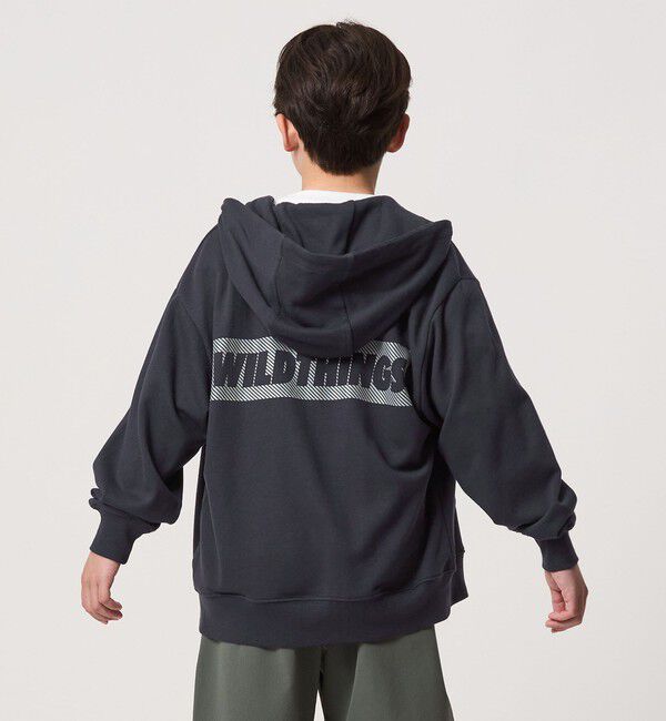 UNITED ARROWS green label relaxing「【別注】＜WILD THINGS＞ パーカー / キッズ 140cm-160cm」|カーディガン|