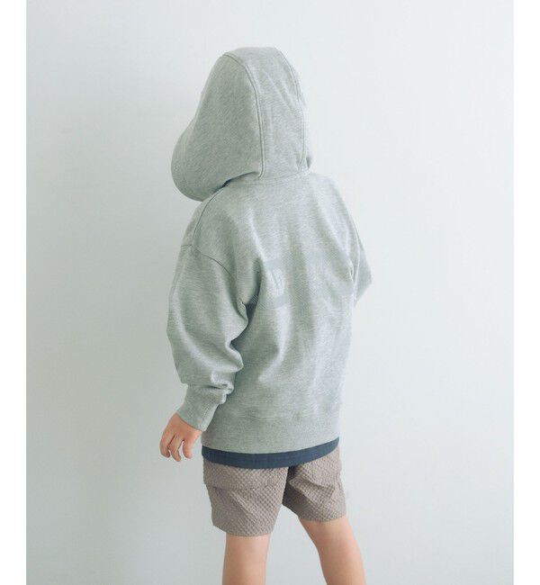 UNITED ARROWS green label relaxing「【別注】＜WILD THINGS＞ パーカー / キッズ 110cm-130cm」|カーディガン|MD.GRAY