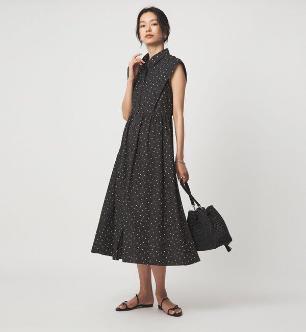 UNITED ARROWS green label relaxing「エリキリカエ フレンチスリーブ ワンピース」|ワンピース|