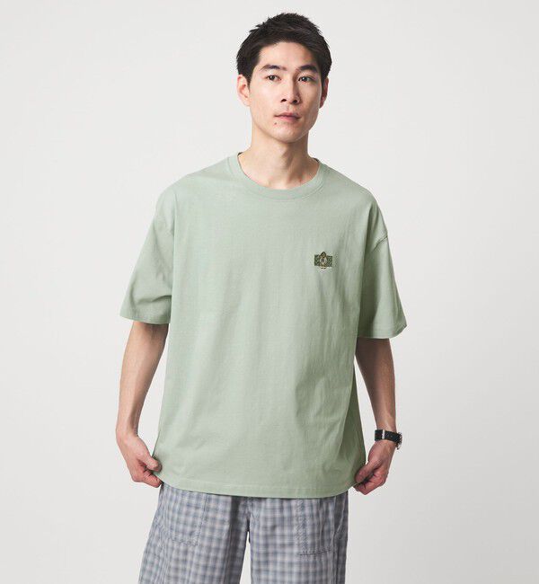 UNITED ARROWS green label relaxing「【別注】＜ROSTER BEAR＞GLR 刺しゅう ロゴ 半袖 Tシャツ」|Tシャツ・カットソー|