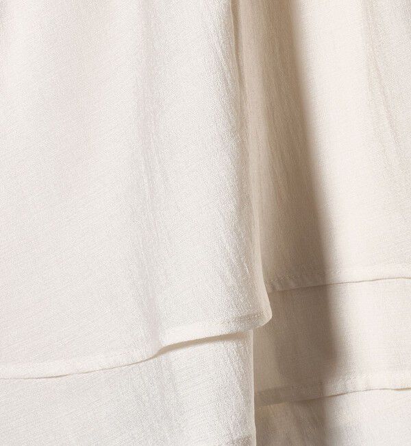 UNITED ARROWS green label relaxing「【WEB限定】＜at ease＞ペプラム ブラウス」|シャツ・ブラウス|